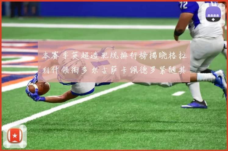 本赛季英超造犯规排行榜揭晓格拉利什领衔多尔古萨卡佩德罗紧随其后